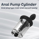 Male Vestibular Anal Plug Massage Anal Plug Tube, Thread Enlargement Device Anal Pump Cylinder With Beaded Silicone Insert For G-Spot Stimulation(P3)
