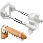 Penis Pump Adult Sex Toys - Dick Enlarger For Men Erection Trainer Sex Toys For Men White Penis