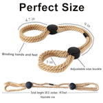 Sex Bondage Bdsm Kit Restraints Adjustable Leg Straps Handcuffs Adult Sm Games Sex Toy For Couple Beginner Sm Game Play