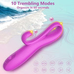 Clitoral Vibrator Sex Toys For Women - Clit G Spot Dildo Nipple Stimulator Anal Vibe Vibrators With 10 High-Frequency Modes, Personal Massager Wand Adult Sensory Toy For Female Squirting Orgasm