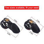 Chastity Cage Device For Men Breathable Chastity Devices Lightweight Silicone Sexual Wellness Male Cock Cage Sex Toys-Black1