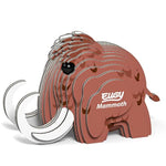 Mammoth 3D Puzzle - 22 Piece Eco-Friendly Educational Toy Puzzle For Boys, Girls & Kids Ages 6+