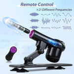 Sex Machine,Automatic Dildo Machine,Remote Control Sex Machine For Women And Men,Thrusting Sex Machine With 3Xlr Connector Dlido And Suction Cup Attachments,Sex Toys For Couple