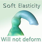 Realistic Small Cock Knot Dog Dildo, Silicone Soft Wolf Canine Animal Fantasy Monster Adult Anal Plug Sex Toys for Male Female G Spot Dildos 7.5'' Fake Penis Beginners Women Men Couples