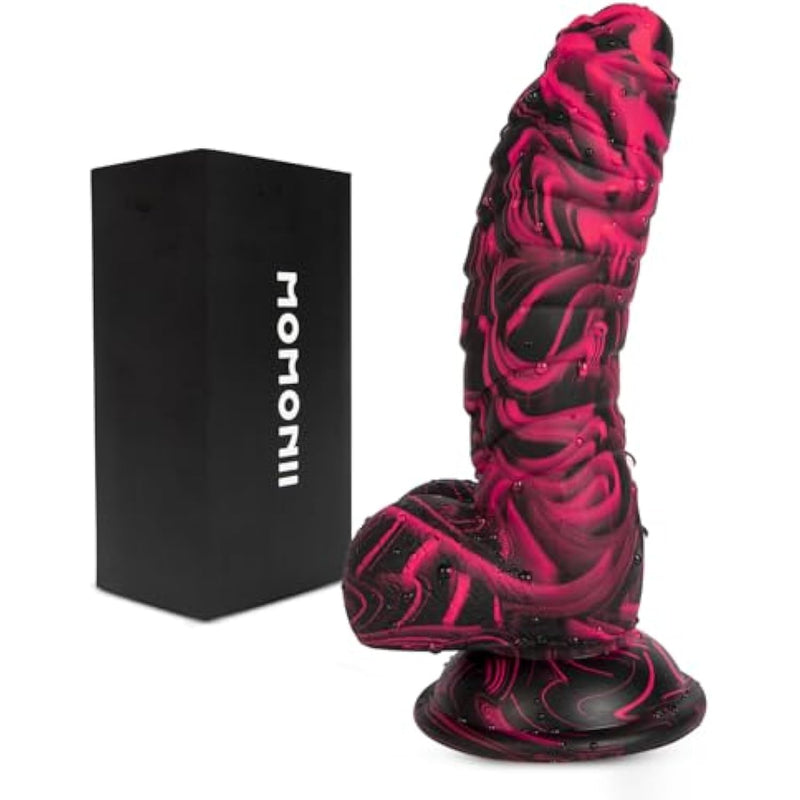 Sex Toys Realistic Dildo For Adults, 7.16 Inch Blowjob Silicone Thick Monster Dildos With Strong Suction Cup, G Spot Clitoral Vagina Anal Toy For Women Men Couples
