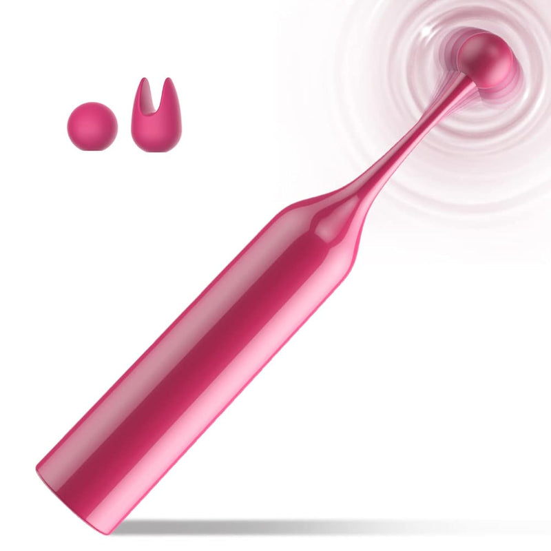 High-Frequency G Spot Clitoral Vibrator For Women - Super Powerful Mini Clitoris Stimulator With 10 Vibration Modes, Rechargeable Vibrating Massager Wand For Women For Sex