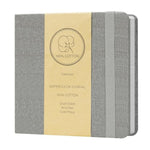 Grey Watercolor Sketchbook Journal 5.5x5.5 Inch, 24 Sheets, Grey Cover