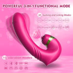 Vibrator Adult Sex Toys For Women - 4 In 1 Tongue Thrusting Sex Swing Toys With 10 Vibrating Modes & 10 Rotating Modes, G Spot Clit Stimulator Pleasure Tools For Female Couples Games