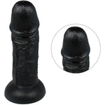 Huge Thick Realistic Dildos:2.42'' Diameter Giant Anal Dildos Sex Toys Big Realistic Penis Anal Sex Toys With Strong Suction Cup Lifelike Soft Realistic Dildos For Women And Men (Black)