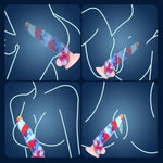 Penis Sleeve Octopus Tentacle Cock Sleeve-Monster Adult Male Sex Toys For Men Penis Extender?Fantasy Dildo Adult Sex Toys & Games For Men Women Couples (Blue Red)