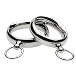 Stainless Steel Cock Ring for Enhanced Pleasure, 1.95 Inch Diameter