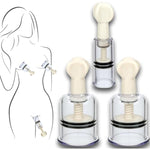 Nipple Suckers Set (1 Pcs 0.78" + 2 Pcs 1.5"), Twist Nipple Suction Cups And Clit Sucker For Enhanced Sensitivity In Couples Bedroom Play, Nipple Suckers For Pressure For Women Men Nipple Play