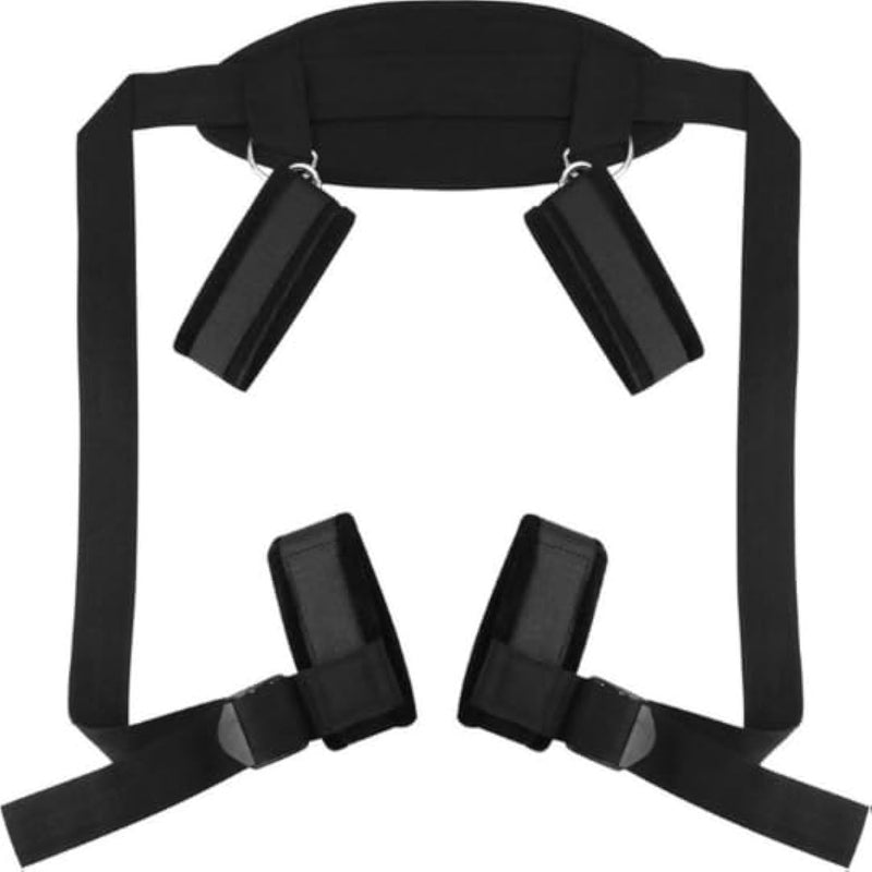 Sex Restraining Bondage Bdsm Kit, Handcuffs Sex Bed Adult Set, Bdsm Bondaged Restraints Sex Furniture For Couples, Restraints Wrist And Leg Restraint Straps Plus Hand And Ankle Cuffs