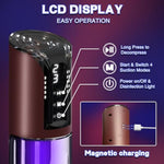 Penis Pump Male Sex Toys Electric Vacuum Pump With 4 Powerful Sucking And 6 Penis Ring, Adult Sex Toys For Men Dick Enlarger Erection