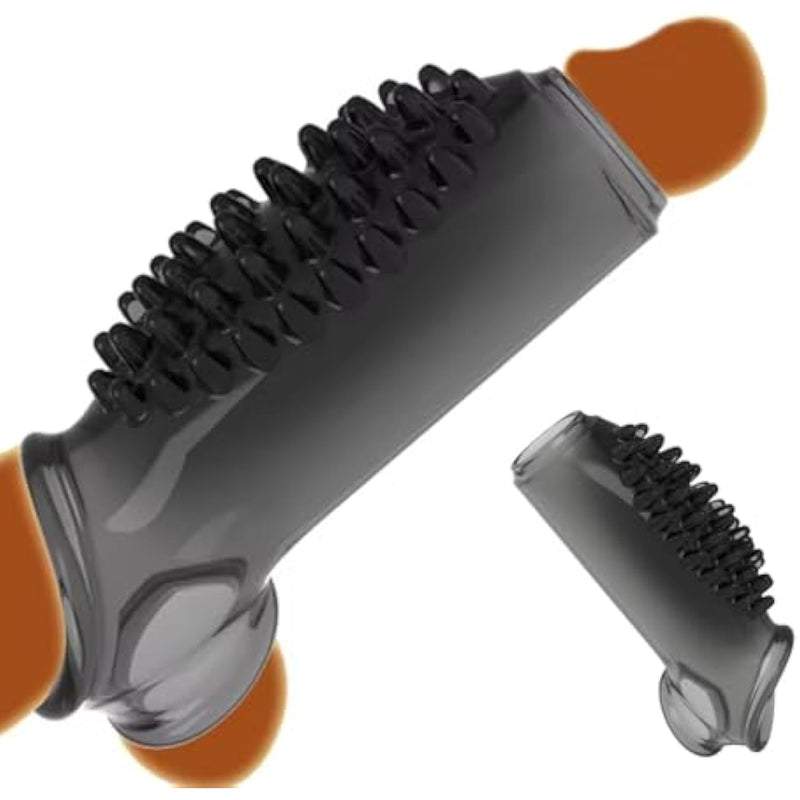 Penis Sleeve Extender Cock Sleeve Sex Toys For Men, Realistic Dildo Cockring Penis Pump Male Sex Toy, Silicone Penis Ring Enlarger Sleeves For Men Girth Enhancement, Penis Extension Adult Sex Toys