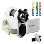 Hp60 Ips Microscope For Kids: [Auto On & Off] [3-In-1] 2" Portable Handheld Microscope Miniscope, Pocket Mini Scope Educational Science Kit, Christmas Birthday Gifts For Kids, Pc View, White