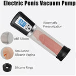 Penis Vacuum Pump With Pocket Pussy, Rechargeable Automatic High-Vacuum Penis Masturbator Enlargement Extend, Electric Penis Enlarge Air Pressure Device For Stronger Bigger Erections, Black