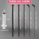 5Pcs Silicone Threaded Penis Plugs Male Sex Toys Catheter&Sound Generating Devices Urethral Plugs For Feeling Urethral Sound Transmission Urethral Dilators For All Urethral Training