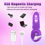 Bullet Vibrator Adult Toy - Female Sex Toys With 10 Vibration Modes, Mini G Spot Vibrator For Nipple Clitoral Stimulation, Discreet And Portable For Travel, Adult Sex Toys & Games (Purple)