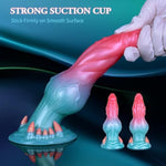 Dog Dildo, Realistic Thick Monster Dildos With Knot Fantasy Silicone Animal Dildo With Suction Cup Anal Sex Toys For Women And Men Couples