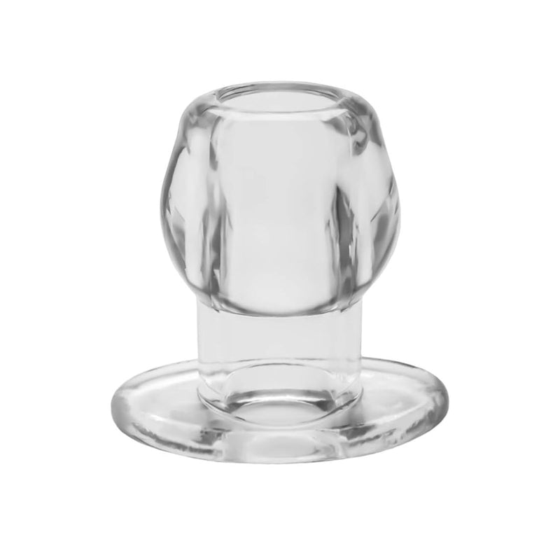Perfectfit Brand Tunnel Plug, Hollow Butt Plug, Pfblend, Tpr/Silicone, Three Sizes, Use For Anal Training, Clear, X-Large