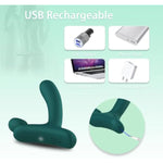 Clitoral G-Spot Anal Prostate Vibrator - 2 In 1 Vibrating Vaginal Massager Stimulator With 10 Vibration Mode, Remote Control Rechargeable Butt Plug Adult Sex Toys For Women Men Couple & Beginners