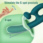 Rabbit Vibrator Sex Toys For Women - Adult Toys Clitoral Stimulator Realistic Dildo With10 Powerful Vibrations?Soft Silicone Bunny Clit Vagina Tits Massager For Women Couples Pleasure & Sexual