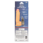Max Vibrating Cock & Balls, 8 Inch Dildo With Suction Cup And Bullet Vibrator Se-0157-01-3