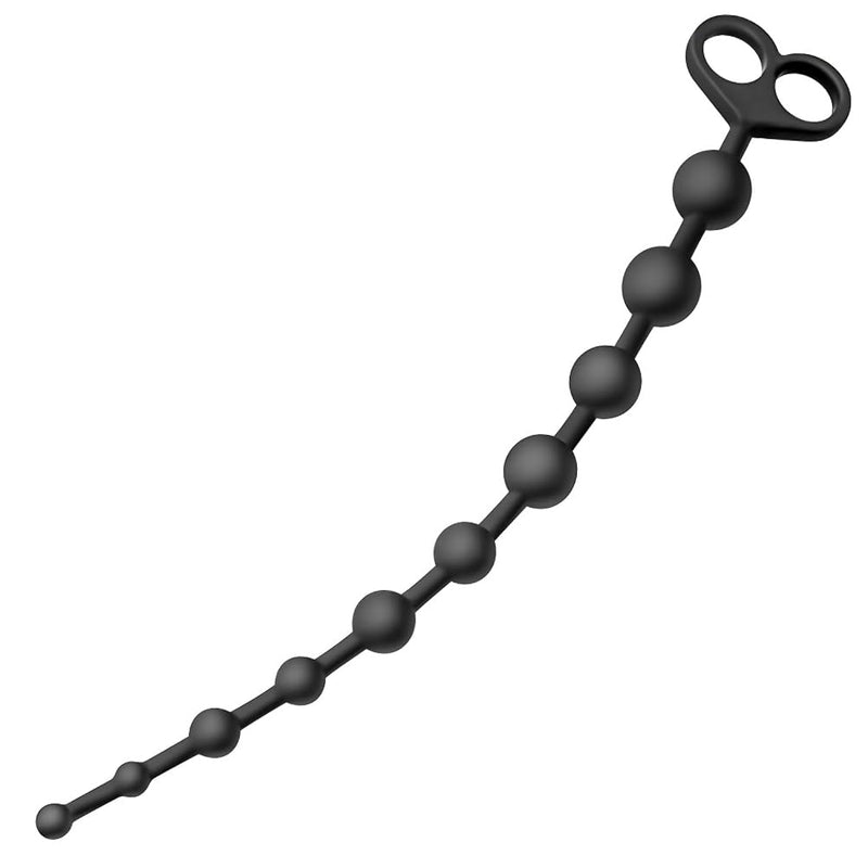 Silicone Anal Beads Sex Toys With 10 Different Size Balls And Pull Roop Prostate Massager Anal Trainer Anal Plug For Men Women Anus Dilator Anal Chain Butt Plug Anal Balls
