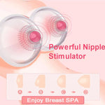 Nipple Toys Sex Toy for Women, Clit Sucker Nipple Vibrators for Clitoral Nipple Massager, Vibrating Nipple Clamps, 3 IN 1 Nipple Stimulator Nipple Suckers Adult Sex Toys for Women Couples Sex Pleasure