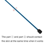 Electric Urethral Stimulation Device for Men - Long Silicone Probe