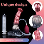 Ejaculating Silicone Horse Dildo Long Oversized Dildo Sex Toys With Suction Cups For Men And Women Couple