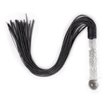 Dildo Flogger Spanking Whip Glass Anal Toys Sex Dominatrix Whip Premium Bdsm Leather Whip Fetish Adult Sex Toys Punish Cosplay Sm Games Flirting Sexual Abuse For Couples Men Women