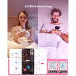 Dolce Remote Control Vibrator?Adult Sex Toys & Games,Womens Sex Toys,Clitoris & G-Spot Vibrating Sex Toy For Double Stimulation With 10 Vibration Patterns