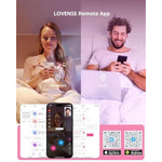Dolce Clitoris & G-Spot Vibrating Sex Toy Double Stimulation + Ferri Wearable Magnetic Vibrating Panties For Women Couple