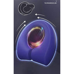 Silicone Magnetic Men'S Weighted Penis Ring Waterproof Open Cock Ring Adult Sex Toy