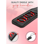 Sex Paddle Sex Spanking Crop Set Xoxo Paddle Role Play Adult Whip Bondage Bdsm Kit Riding Crop Adult Toys Black