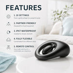 Vibrating Cock Ring, Male Sex Toys, 3-Motor Remote Control Vibrator