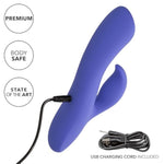 Dual Motor Silicone Rabbit Vibrator for Women with App Remote Control and 9 Modes