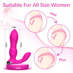 Adult Sex Toys For Women Pleasure - Wearable Thrusting Dildo With App?Remote Control Vibrators With 9 Powerful Double-Ended Dildos & Clitoral Vibrations Adult Toys For Women Sex Toy Public Play