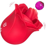 Sex Toys For Women, Rose Sex Toy Vibrator With 9 Tongue Licking & 9 Vibration Adult Toys, Rose Vibrator Adult Toy Dildo Clitoral Vibrators, Adult Sex Toys & Games