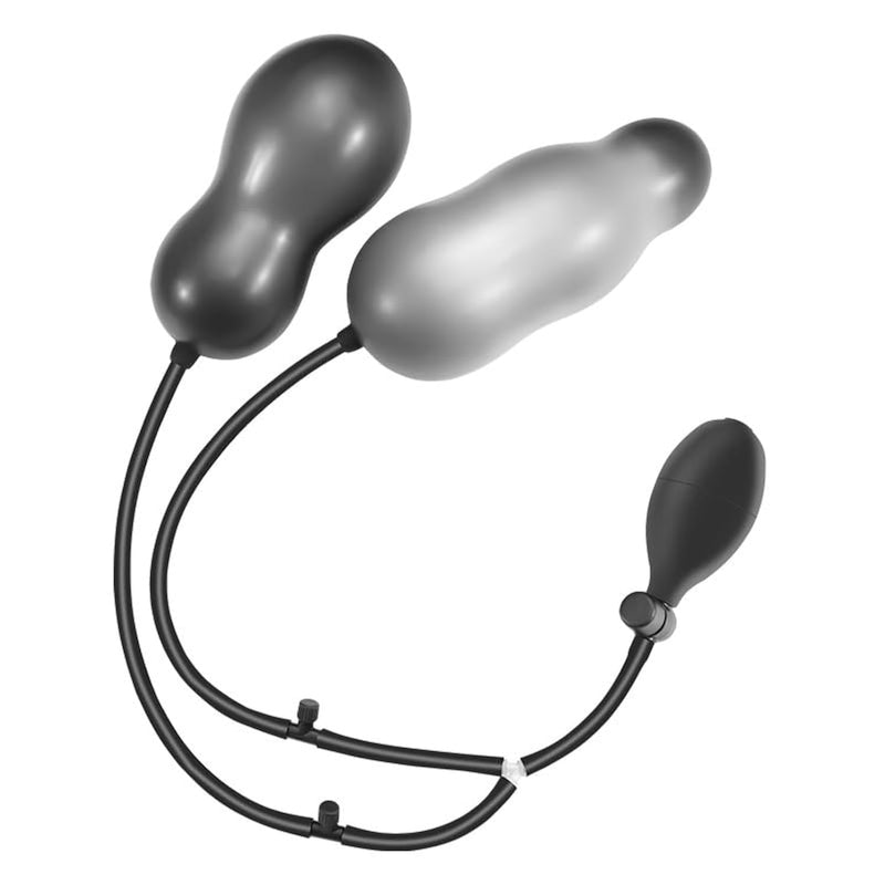 Inflatable Anal Plug Stimulation Adult Sex Toys For Women Pleasure Wand Anal Plug Anal Beads Flower Design G-Spot Dildo Anal Toys Butt Plug Kit Prostate Massage Anal Dildo Thrusting Toys