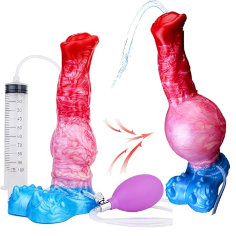 Inflatable Liquid Silicone Massager for Relaxation and Wellness