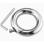 Stainless Steel Penis Ring for Men - Adjustable Sizes and Durable Design