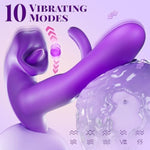 G Spot Vibrator Sex Toys For Women,Thrusting Dildo With 7 Kissing Modes & 10 Flapping Patterns, Vibrators Adult Toy For Clitoral & Anal Stimulation, Sexual Pleasure Tools For Women