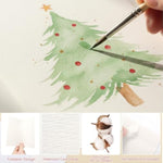 30 Watercolor Cards with Envelopes, 4 x 6 in, 300 GSM Cotton Paper
