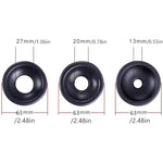 3-Pack Universal Silicone Penis Pump Sleeve Cock Pump Replacement, Highly Elastic Penis Extender Sleeve For Penis Pumps, Soft, Comfortable Durable Penis Sleeve, Penis Enlarger, Dick Pump Accessories