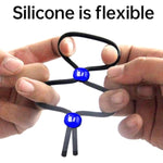 Adjustable Cock Ring Set Male Silicone Penis Rings 7 Different Sizes, Penis O-Ring Sexual Stimulation Device For Enhanced Erectile Function Powerful Machine Male Erection Stronger Mens Sex Toys