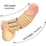 28Cm*9Cm Realistic Dildo With Suction Cup Penis Adult Sex Toy, G-Spot Giant Monster Anal Dildos