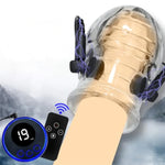 Men'S Electric Shock Penis Trainer, Transparent Soft Penis Condom, Chastity Cage, Rechargeable Training Penis Ring For Male Long-Lasting Endurance Masturbation Sex Toys